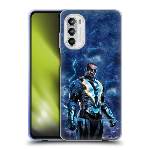 Black Lightning Characters Black Lightning Soft Gel Case for Motorola Moto G52