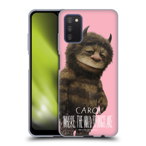 Where the Wild Things Are Movie Characters Carol Soft Gel Case for Samsung Galaxy A03s (2021)