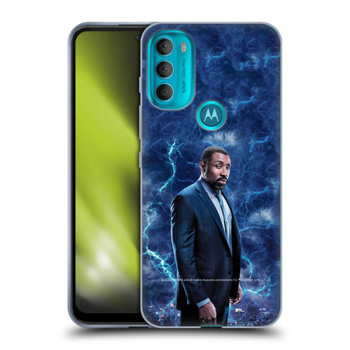 Black Lightning Characters Jefferson Pierce Soft Gel Case for Motorola Moto G71 5G