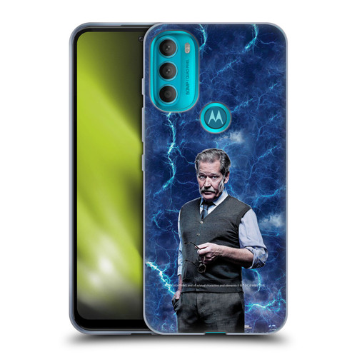 Black Lightning Characters Peter Gambi Soft Gel Case for Motorola Moto G71 5G