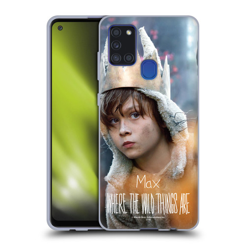 Where the Wild Things Are Movie Characters Max Soft Gel Case for Samsung Galaxy A21s (2020)