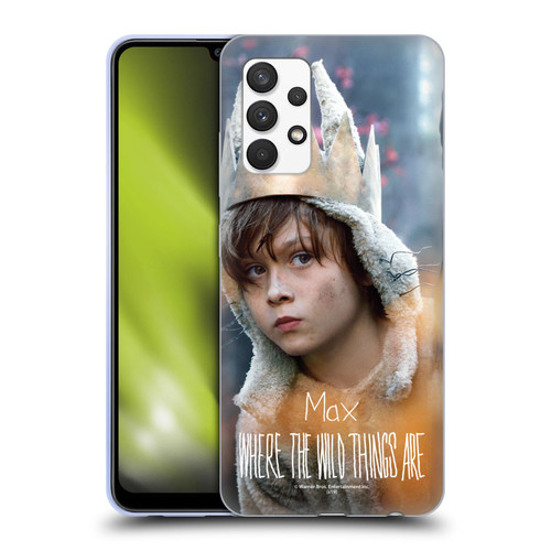 Where the Wild Things Are Movie Characters Max Soft Gel Case for Samsung Galaxy A32 (2021)