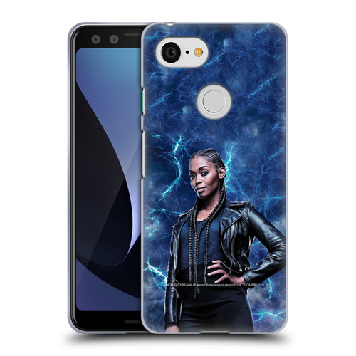 Black Lightning Characters Anissa Pierce Soft Gel Case for Google Pixel 3