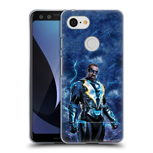 Black Lightning Characters Black Lightning Soft Gel Case for Google Pixel 3