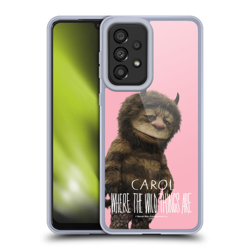 Where the Wild Things Are Movie Characters Carol Soft Gel Case for Samsung Galaxy A33 5G (2022)