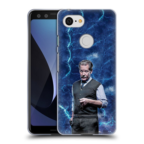 Black Lightning Characters Peter Gambi Soft Gel Case for Google Pixel 3