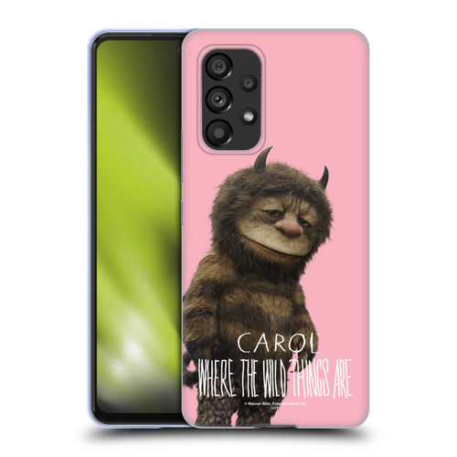 Where the Wild Things Are Movie Characters Carol Soft Gel Case for Samsung Galaxy A53 5G (2022)