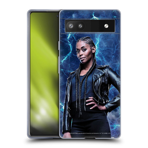 Black Lightning Characters Anissa Pierce Soft Gel Case for Google Pixel 6a