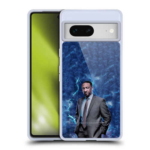 Black Lightning Characters William Henderson Soft Gel Case for Google Pixel 7