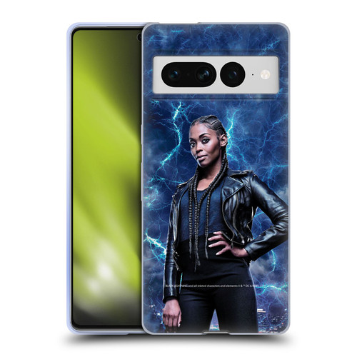 Black Lightning Characters Anissa Pierce Soft Gel Case for Google Pixel 7 Pro