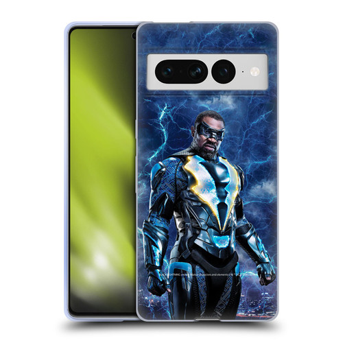 Black Lightning Characters Black Lightning Soft Gel Case for Google Pixel 7 Pro