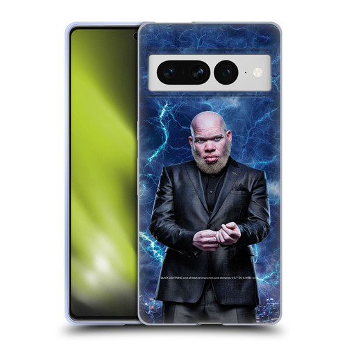 Black Lightning Characters Tobias Whale Soft Gel Case for Google Pixel 7 Pro