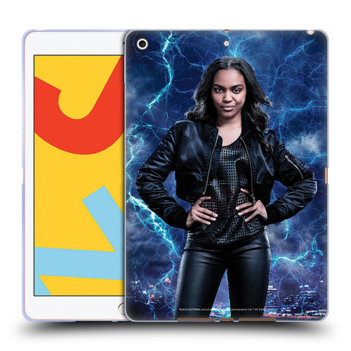 Black Lightning Characters Jennifer Pierce Soft Gel Case for Apple iPad 10.2 2019/2020/2021