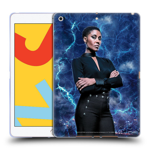 Black Lightning Characters Lynn Pierce Soft Gel Case for Apple iPad 10.2 2019/2020/2021