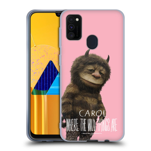 Where the Wild Things Are Movie Characters Carol Soft Gel Case for Samsung Galaxy M30s (2019)/M21 (2020)
