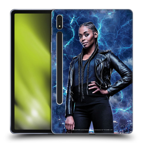 Black Lightning Characters Anissa Pierce Soft Gel Case for Samsung Galaxy Tab S8