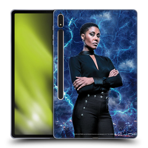 Black Lightning Characters Lynn Pierce Soft Gel Case for Samsung Galaxy Tab S8 Plus