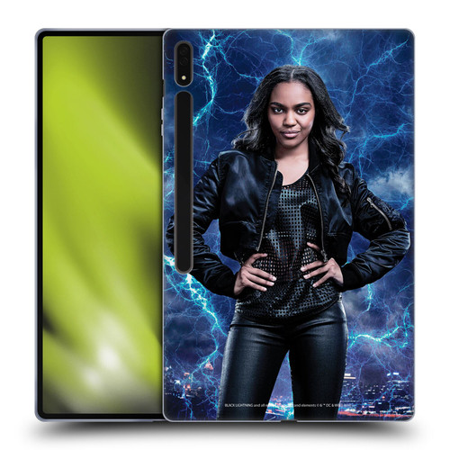 Black Lightning Characters Jennifer Pierce Soft Gel Case for Samsung Galaxy Tab S8 Ultra