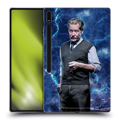 Black Lightning Characters Peter Gambi Soft Gel Case for Samsung Galaxy Tab S8 Ultra