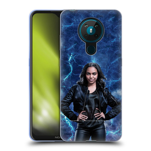 Black Lightning Characters Jennifer Pierce Soft Gel Case for Nokia 5.3