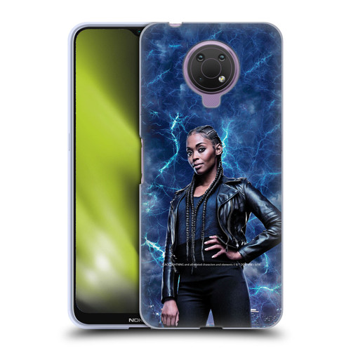 Black Lightning Characters Anissa Pierce Soft Gel Case for Nokia G10