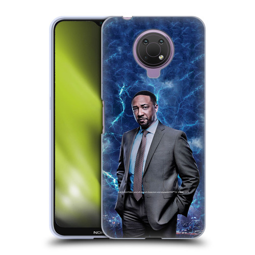 Black Lightning Characters William Henderson Soft Gel Case for Nokia G10