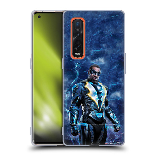 Black Lightning Characters Black Lightning Soft Gel Case for OPPO Find X2 Pro 5G