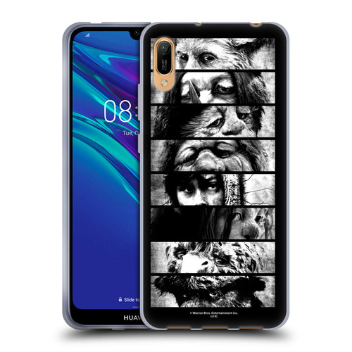 Where the Wild Things Are Movie Graphics Black And White Soft Gel Case for Huawei Y6 Pro (2019)