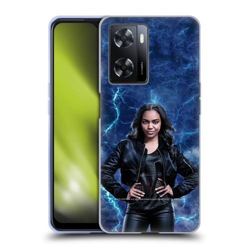 Black Lightning Characters Jennifer Pierce Soft Gel Case for OPPO A57s