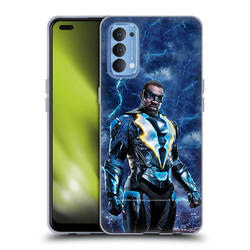 Black Lightning Characters Black Lightning Soft Gel Case for OPPO Reno 4 5G