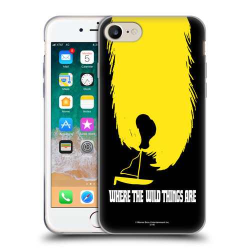 Where the Wild Things Are Movie Graphics Paw Soft Gel Case for Apple iPhone 7 / 8 / SE 2020 & 2022