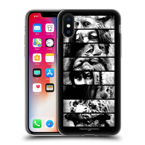 Where the Wild Things Are Movie Graphics Black And White Soft Gel Case for Apple iPhone X / iPhone XS