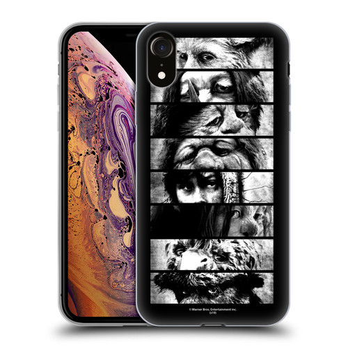 Where the Wild Things Are Movie Graphics Black And White Soft Gel Case for Apple iPhone XR