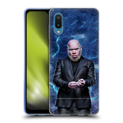 Black Lightning Characters Tobias Whale Soft Gel Case for Samsung Galaxy A02/M02 (2021)