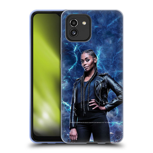 Black Lightning Characters Anissa Pierce Soft Gel Case for Samsung Galaxy A03 (2021)