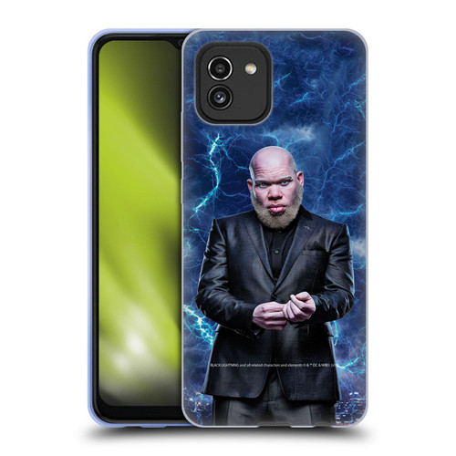 Black Lightning Characters Tobias Whale Soft Gel Case for Samsung Galaxy A03 (2021)