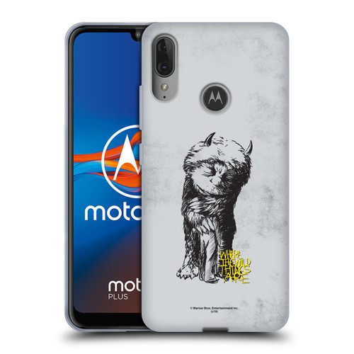 Where the Wild Things Are Movie Graphics Max And Carol Soft Gel Case for Motorola Moto E6 Plus