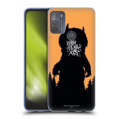 Where the Wild Things Are Movie Graphics Forest Soft Gel Case for Motorola Moto G50