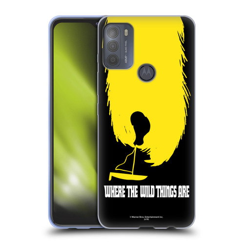 Where the Wild Things Are Movie Graphics Paw Soft Gel Case for Motorola Moto G50