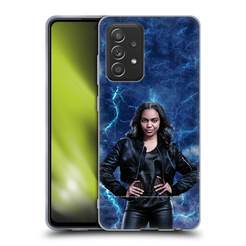 Black Lightning Characters Jennifer Pierce Soft Gel Case for Samsung Galaxy A52 / A52s / 5G (2021)