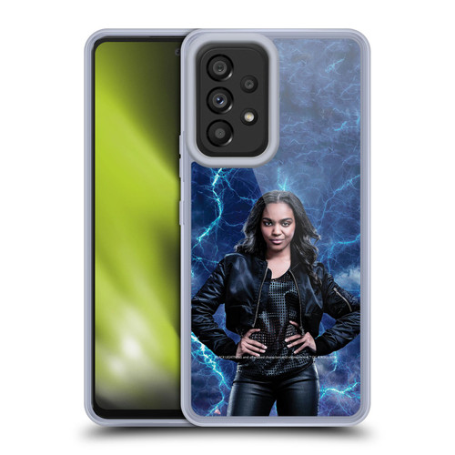 Black Lightning Characters Jennifer Pierce Soft Gel Case for Samsung Galaxy A53 5G (2022)