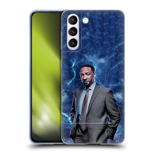 Black Lightning Characters William Henderson Soft Gel Case for Samsung Galaxy S21 5G