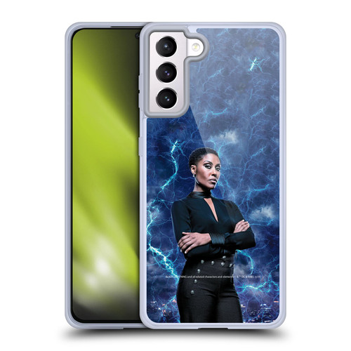 Black Lightning Characters Lynn Pierce Soft Gel Case for Samsung Galaxy S21+ 5G