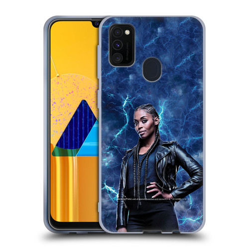 Black Lightning Characters Anissa Pierce Soft Gel Case for Samsung Galaxy M30s (2019)/M21 (2020)