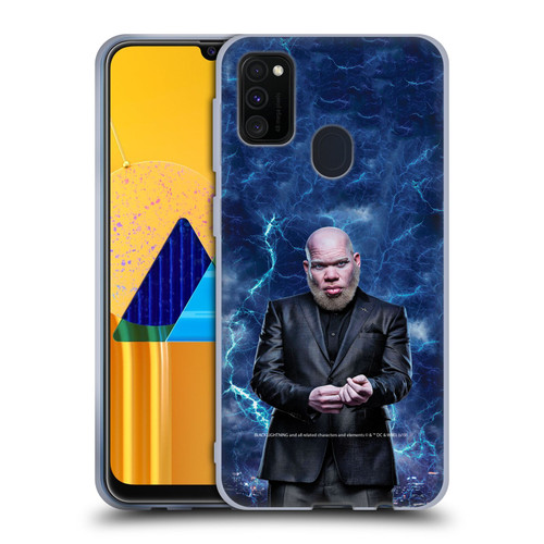 Black Lightning Characters Tobias Whale Soft Gel Case for Samsung Galaxy M30s (2019)/M21 (2020)