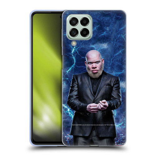 Black Lightning Characters Tobias Whale Soft Gel Case for Samsung Galaxy M53 (2022)