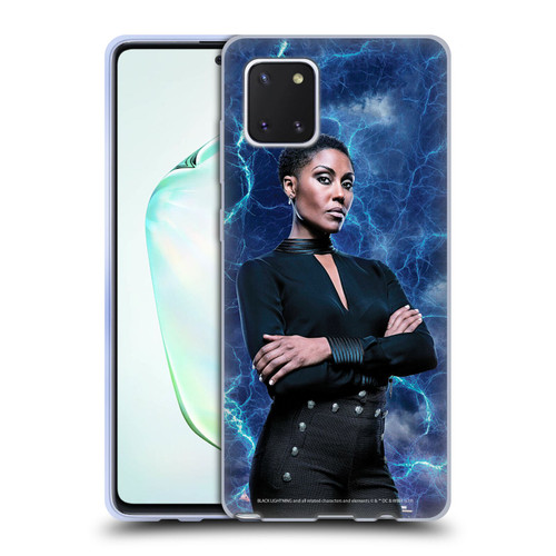 Black Lightning Characters Lynn Pierce Soft Gel Case for Samsung Galaxy Note10 Lite