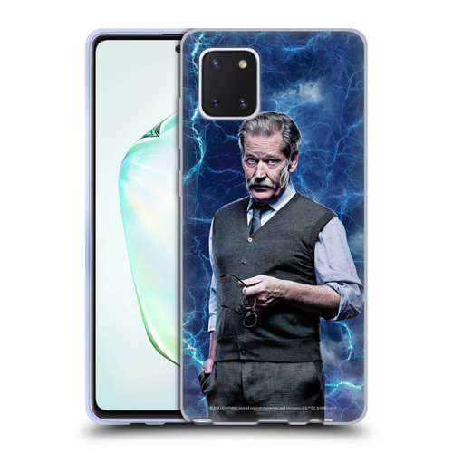 Black Lightning Characters Peter Gambi Soft Gel Case for Samsung Galaxy Note10 Lite