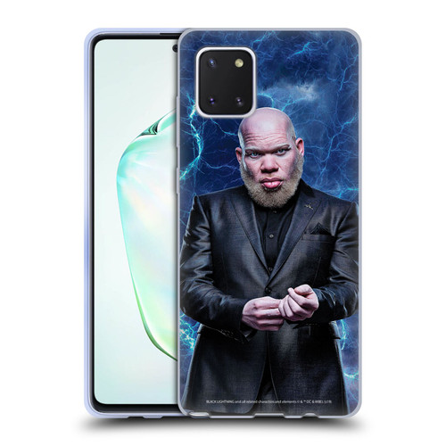 Black Lightning Characters Tobias Whale Soft Gel Case for Samsung Galaxy Note10 Lite