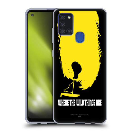 Where the Wild Things Are Movie Graphics Paw Soft Gel Case for Samsung Galaxy A21s (2020)